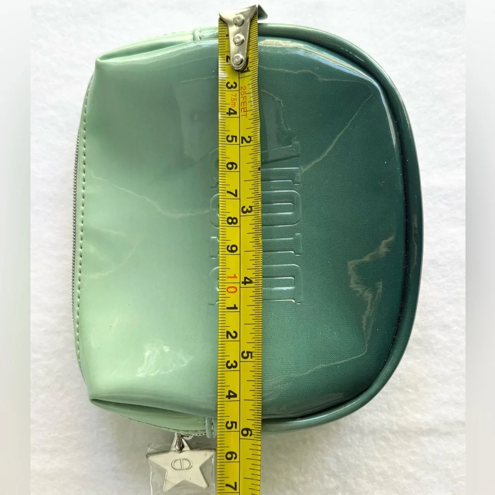 Christian Dior Ombre Cosmetic Bag NWOT Green